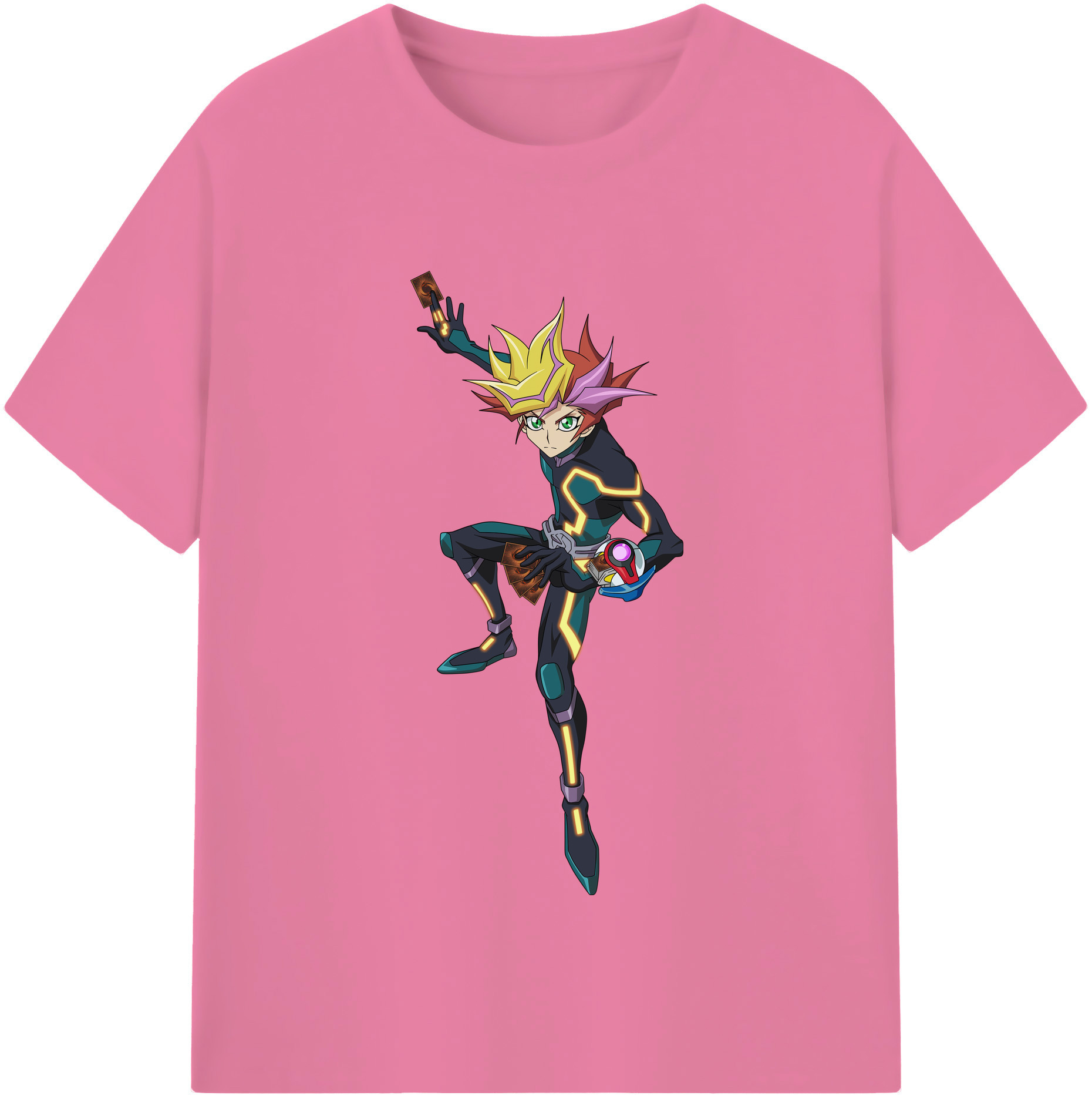 （画像用） 遊☆戯☆王 Yu-Gi-Oh! 綿100％半袖Tシャツ（フロントプリント）
